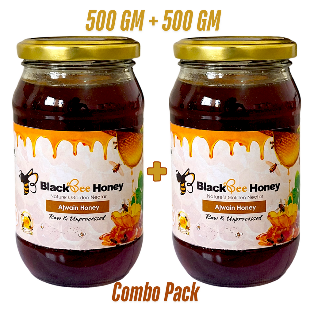Black Bee Honey – Ajwain Honey | Raw & Unprocessed