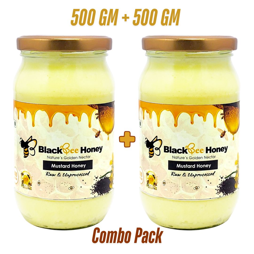 Black Bee Honey – Mustard Honey | Raw & Unprocessed