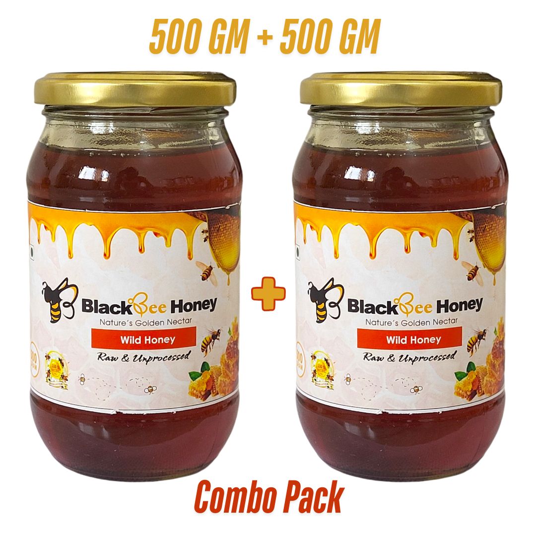 Black Bee Honey – Wild Honey | Raw & Unprocessed