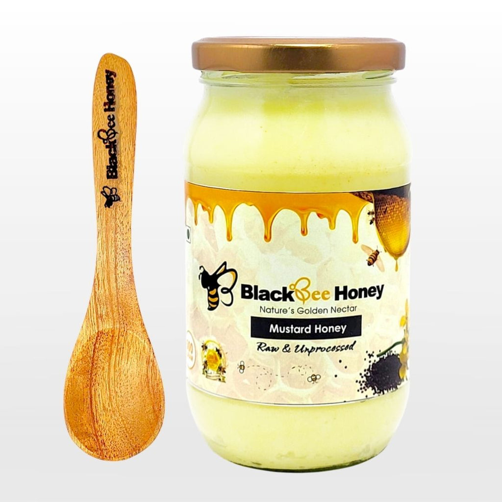 Black Bee Honey – Mustard Honey | Raw & Unprocessed