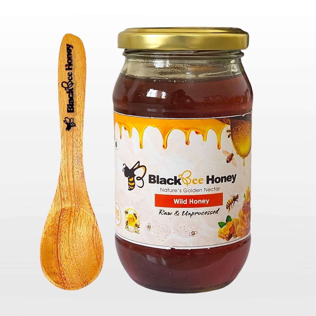 Black Bee Honey – Wild Honey | Raw & Unprocessed