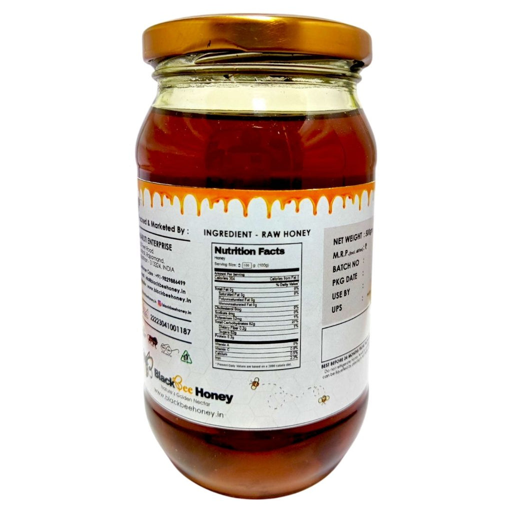 Black Bee Honey – Wild Honey | Raw & Unprocessed