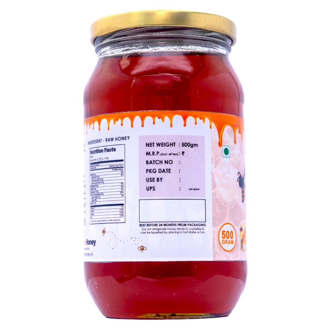 Black Bee Honey – Tulsi Honey | Raw & Unprocessed