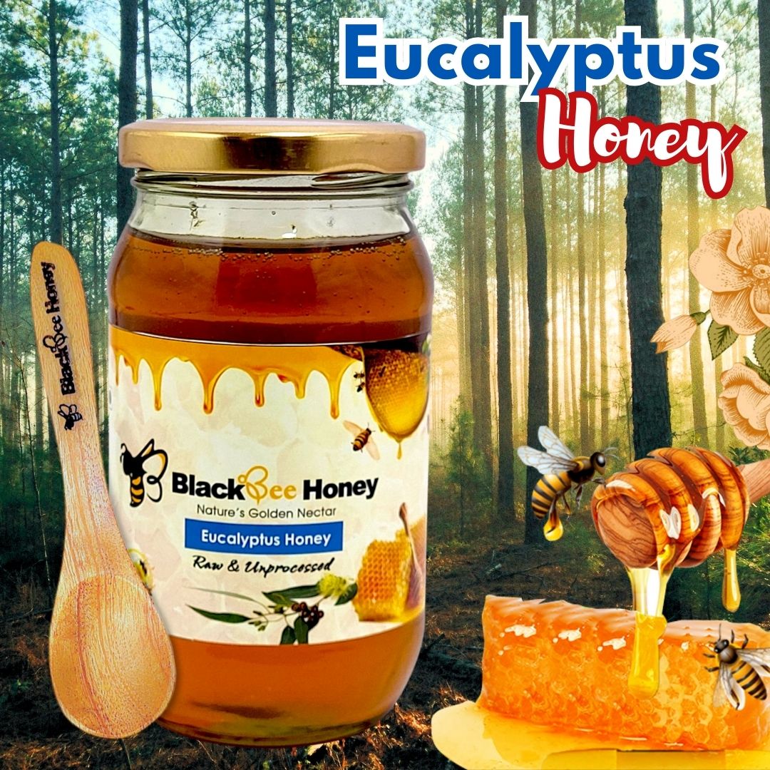 Black Bee Honey – Eucalyptus Honey | Raw & Unprocessed