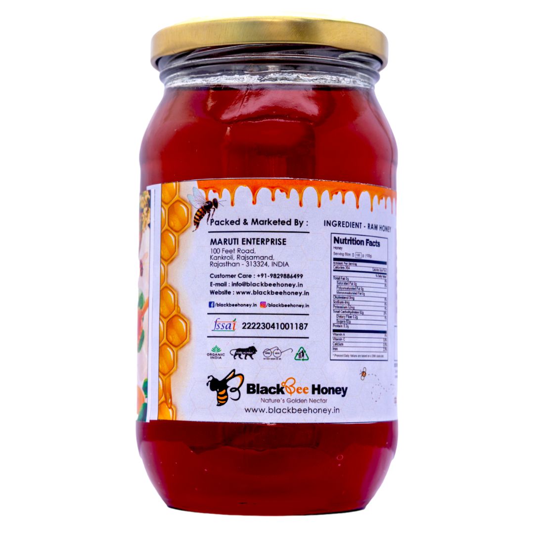 Black Bee Honey – Wild Honey | Raw & Unprocessed
