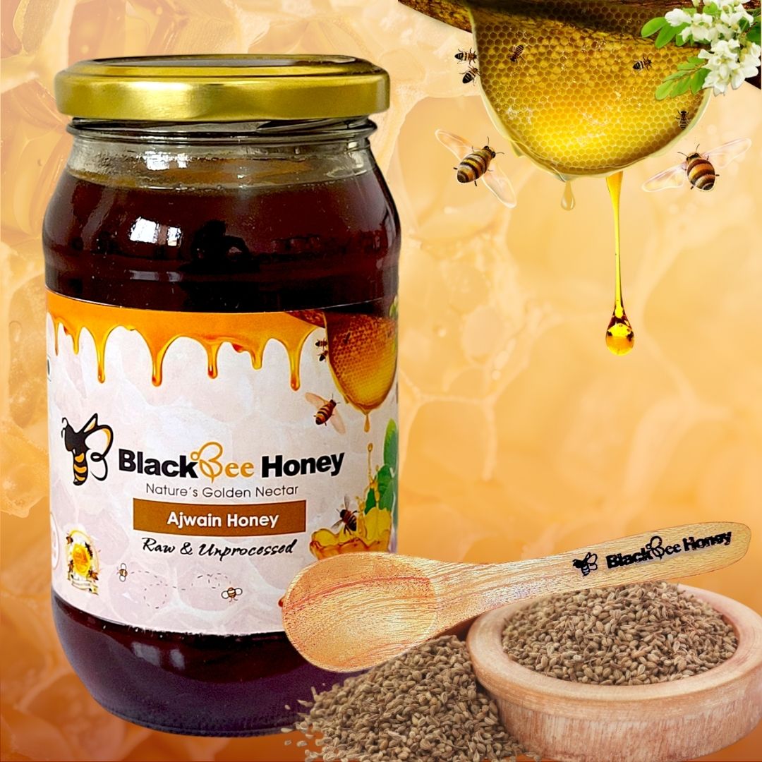 Black Bee Honey – Ajwain Honey | Raw & Unprocessed