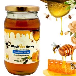 BlackBee Organic Safeda or Nilgiri (Eucalyptus) Honey