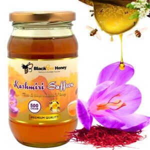 BlackBee Natural Kashmiri Saffron Honey