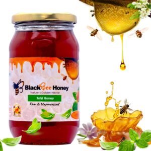 BlackBee Organic Wild Tulsi (Basil) Honey